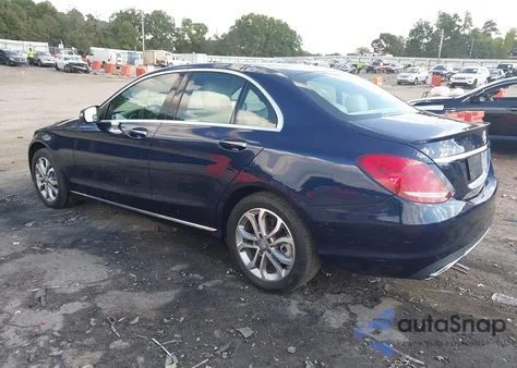 2015 Mercedes-Benz C 300 4Matic from USA, damaged, VIN 55SWF4KB1FU067925